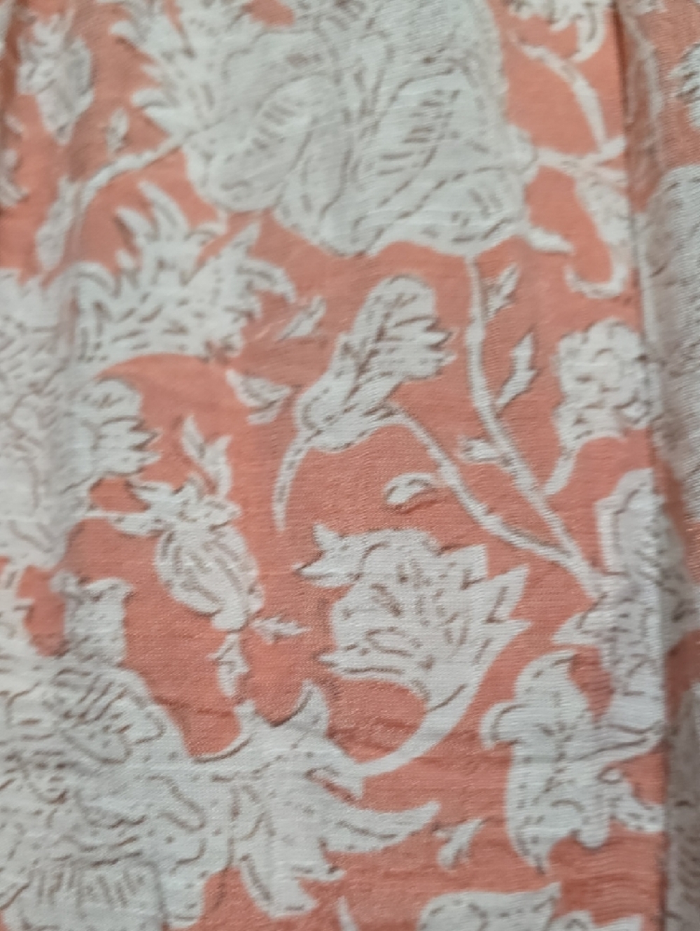 Smocked Ruffle Strap Maxi Dress in Coral - Picture 7 of 14